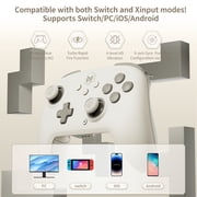 BIGBIG WON CHOCO Bluetooth Wireless Controller for Switch, PC, Android and iOS - Gray