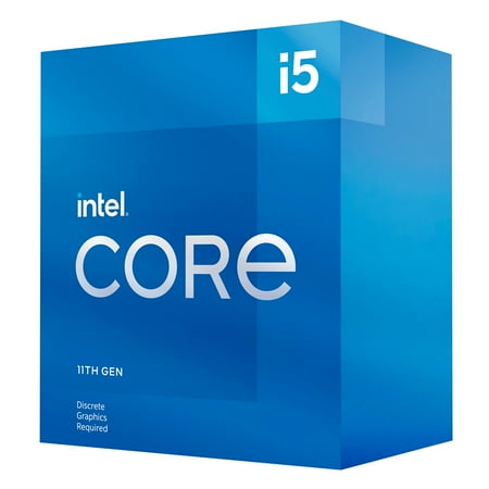 Intel Core i5-11400F Desktop Processor 6 Cores up to 4.4 GHz LGA1200 (Intel 500 Series chipset) 65W