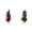 A,B, variant on Halloween Sound Activated Witch Hanging Ornament with Laughter, 13" Wooden Kitchen Witch Doll Decor for Indoor Outdoor, Spooky Party Prop for Festive Atmosphere Display, C