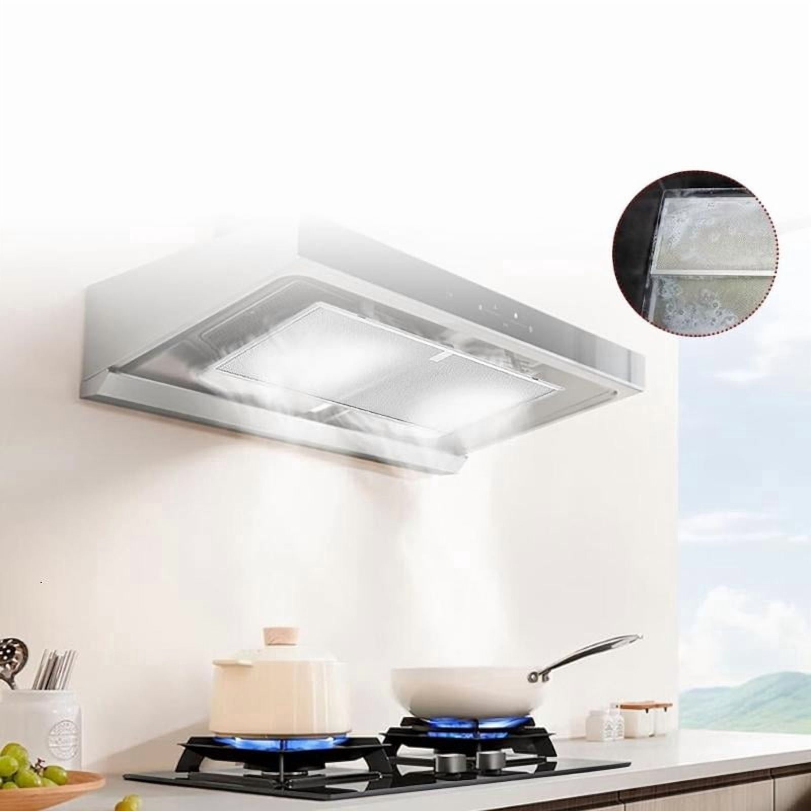 CEORPER Range Hood Filter Kitchen Absorber Filter Metal Texture for Various Models