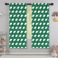 thumbnail image 5 of Blackout Kids Curtains,Green Dinosaurs Pattern Childrens Insulated Curtains Set Of 2,Bedroom Essentials,Toddler Room Decor 42"x63", 5 of 5
