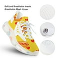 thumbnail image 3 of Hot Dogs, Hearts, Yellow Walking Shoes for Men Woman Lightweight Tennis Fashion Elastic Sports Shoes Cushion Basketball Shoes, 3 of 7