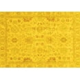 thumbnail image 1 of Ahgly Company Indoor Rectangle Oriental Yellow Traditional Area Rugs, 4' x 6', 1 of 4