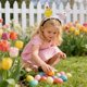 thumbnail image 1 of Diadema de fiesta con temática de Pascua, montura de gafas con forma de pollito de Pascua, accesorios para el cabello para niños y adultos, fotomatón, búsqueda de huevos de Pascua, accesorios de plást, 1 of 6