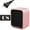Pink, variant on Up to 65% off 800W Mini Electric Fan Heater, 3 Seconds Fast Heat 2 Mode Heater, Winter Portable Electric Swing Heater Tower, Warmer Heater