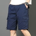 thumbnail image 3 of BSDJILFG Big and Tall Shorts for Men Casual Cargo Carpenter Cotton Shorts Straight Leg Zipper Pockets ,sizes L-5XL, 3 of 4