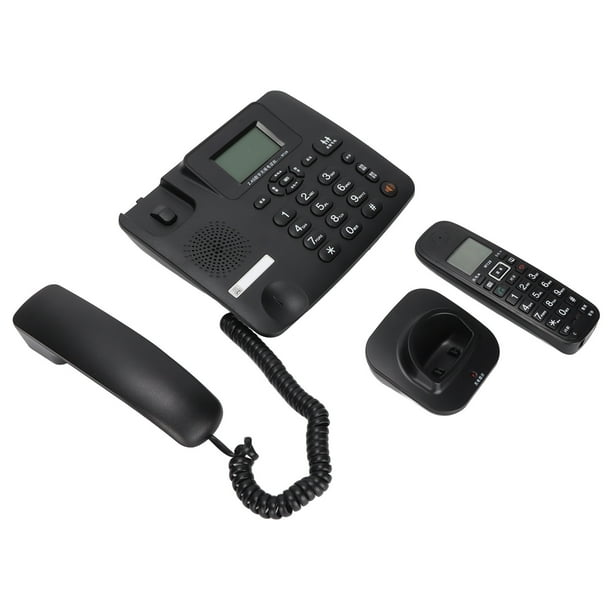 Teléfonos inalámbricos con sistema de contestador automático,Sistema telefónico de oficina Sistemas telefónicos fijos expandibles para uso doméstico Mejore su experiencia