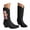 2Black, variant on Cowboy Boots for Women Bear Print Pointed Toe Western Country Concert Cowgirl Boots