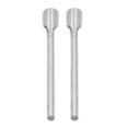 thumbnail image 1 of Half Round Leather Cutter, Leather Craft Tool Easy  2Pcs Incisive Heavy Duty Portable Strap Punch for DIY 10mm, 1 of 8