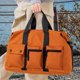 thumbnail image 1 of Bolsa de lona Bolsa de gimnasio multipropósito portátil ligero para entrenamiento de viaje de Naranja, 1 of 8