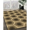 thumbnail image 2 of Ahgly Company Indoor Rectangle Patterned GoldenRod Gold Area Rugs, 7' x 9', 2 of 6