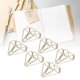 thumbnail image 1 of 100 clips de Papel Metálicos, Clips de Papel, Marcapáginas, Clips de Planificación, Clips de Papel Antideslizantes Con Caja de Almacenamiento para Trabajadores, 1 of 7