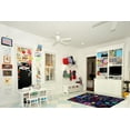 thumbnail image 2 of Tapis rectangle amusant pour enfant compare multicolore nylon, 2 of 2