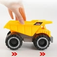 3Pcs Heavy Duty Construction Site Play Car Toy,Dump Truck,Excavator