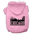 thumbnail image 6 of Pet, Dog  Cat Hoodie Screen Printed, "Chicago Skyline", 6 of 10
