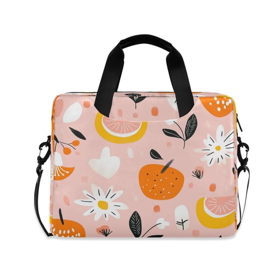 16inch Laptop Briefcase, Business Laptop Bag with Detachable Strap & Padded Compartment, Water-Resistant Polyester,Shapes