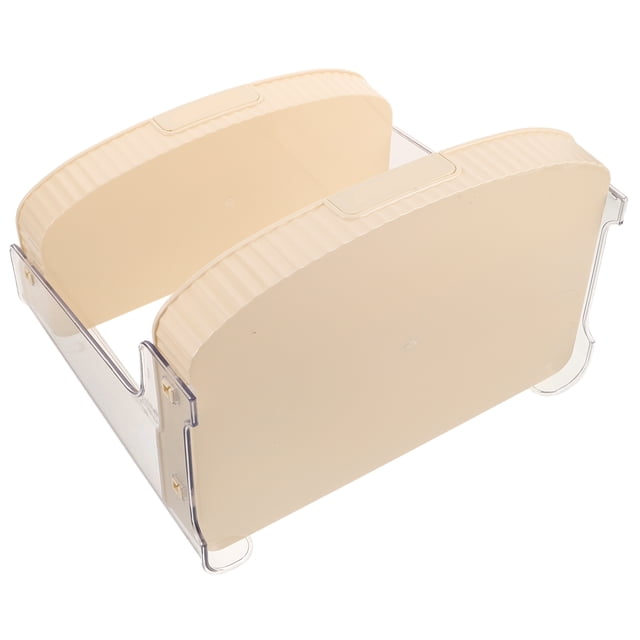 ADDHAT Organizador De Sobremesa En Plástico Para Cosméticos Joyas Y Utensilios Con Doble