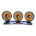 thumbnail image 4 of Ventilador Portátil shamjiam para Vehículos Ventilador de Circulación de Aire 3 Velocidades Ajustable Portátil Ventilador de Viento Fuerte Rotación Amarillo 12V, 4 of 7