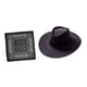 thumbnail image 1 of Sombrero de vaquero con bandana Yinane Rosa claro con pañuelo, 1 of 5