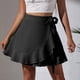 thumbnail image 5 of Faldas casuales para mujer hoksml, falda corta elástica de cintura alta con lentejuelas de color sólido a la moda para mujer, 5 of 5