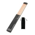 thumbnail image 3 of Guitarra acústica de bolsillo con bolsa de almacenamiento y cuerdas para practicar. 6 trastes arces negros, 3 of 9