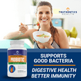 thumbnail image 3 of Truthentics Probiotics with Prebiotics Plus Omega-3 Fish Oil Bundle - Perfect Pair for Gut & Immune Health Support - 60 Count Each, 3 of 10