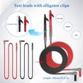 thumbnail image 2 of Kit de cables de prueba para multímetro MEI SHUO PIN de 27 piezas con funda, 2 of 9