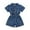 01_Blue, variant on QUOTAY Toddler Girls Denim Shortalls Long Sleeve Romper Summer Casual Solid Color Outfit for 1-4 Years 02_Blue,3-4 Years