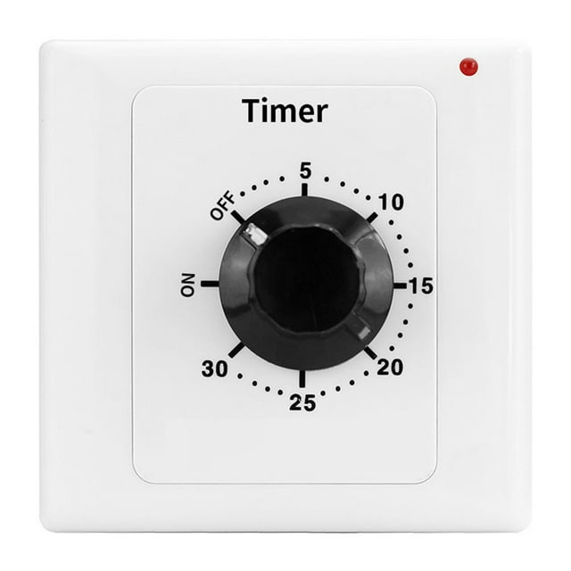 Countdown Timer Switch Ac250V 15A Electronic Mechanical Countdown Controller Timing 30Min Mingyqi