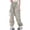 pants 274#Khaki, variant on ZXLBBD Girls High Waisted Solid Color Loose Fit Pockets Cargo Pants for Kids Trousers Streetwear Fashion Causal Daily Wear,Navy,Size 14 Y-15 Y
