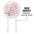 thumbnail image 6 of Acrylic One Cute Chick Chicken Easter Spring Cake Topper Party Decoration for Wedding Anniversary Birthday Graduation, 6 of 7