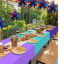 Clearance Under 10$! Independence Day Decoration Glitter Snowflake Charmsing Hanging Decorations 4th Of July Party Supplies Outdoor Indoor Garden Home Decoration