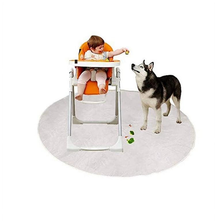 Mat For Under High Chair Arts Crafts Kids Toddler Washable
