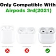 thumbnail image 2 of for Airpods 3 3rd Generation Case Cute 3D Lovely Unique Cartoon for Airpod 3 Silicone Cover Fun Funny Cool Design Fashion Cases for Boys Girls Kids Teen for Air pods 3 (2021) (Blue Drink), 2 of 11