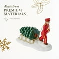 thumbnail image 4 of Spode Christmas Tree Miniature Christmas Village Figural Decoration, Snowy Christmas Village Set, Ceramic Holiday Decor - Festive Holiday Decorations for Indoor Display (Bell Hop), 4 of 7