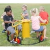 Infinity Playground Equipment IP-5021 Cycle Inground Play Rider, 5 Seat - Multicolor