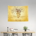 thumbnail image 2 of Bunch of Grapes Tapestry Home Decor Tapestry Wall Hanging Decoration Tapestries Curtain Tapestry for Bedroom, Living Room, Dorm, 29×37 inches, 2 of 5