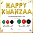 thumbnail image 5 of Happy Kwanzaa Day Balloon Garland Kit Decorations for African Heritage Holiday Party Supplies - 70pcs Latex Balloons with HAPPY KAWANZAA Banner, 5 of 6