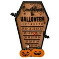 thumbnail image 2 of Halloween Décorations 2023 Compte à Rebours Halloween Calendrier Halloween Cercueil Calendrier Bloc Mobile Calendrier d'Arrivée A (Acheter 2 Navire 3), 2 of 4