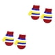 thumbnail image 2 of Qarigey 1 par de manoplas para niños Manoplas coloridas para niños pequeños Manoplas de estilo simple Cubierta de manos Calentador de manos Rojo 2piezas, 2 of 6