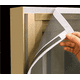 thumbnail image 4 of Mosquitera blanca ventana marco magnético blanco 120x150 cm antimosquitos, 4 of 5