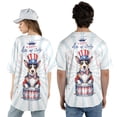 thumbnail image 5 of Happy 4th of July Patriotic Rat Terrier Marching Band Uniform Balloons Fireworks All Over Print 3D Baseball Shirt Ratty Dog Lover Softball Sport - 13009, 5 of 6