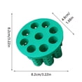 thumbnail image 3 of Hydroponic Scallion Regeneration Planter Box with 9 Holes for Kitchen Countertop, Soilless Desktop Herb Growing Container for Green Onions and Cilantro, 3 of 6