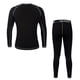 thumbnail image 4 of Ropa De Ciclismo De Invierno Unisex Jerseys Y Pantalones De Ciclismo Trajes Fleece Riding Racing Ropa Deportiva Negro Soledad Trajes de ciclismo, 4 of 10