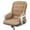 Khaki, variant on Eurhowing Thick Seat Cushion with Backrest, Velvet Back & Butt Support Office Chair Cushion, Chair Pad for Home Office, Pink