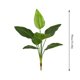 thumbnail image 3 of Decoración artificial de hoja de plátano, monstera y planta de filodendro para patio interior, salón y tapices de pared, adorno de plástico plástico verde de 31 pulgadas con hoja falsa, 3 of 6