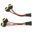 thumbnail image 2 of H11/H8 2‑Way Splitter Wiring Harness Male to Female for Fog Lamp Headlight High Low Beam Dual Quad Projector, 2 of 8