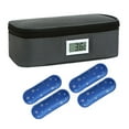 thumbnail image 1 of Bolsa de almacenamiento aislante para Estuche de Viaje, refrigeradores con bolsa de hielo, bolsillo para refrigeradores con asa, organizador, bolsa de Paquete de hielo gris de 4 piezas, 1 of 8