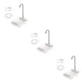thumbnail image 3 of Naiovety Dispensador de agua eléctrico portátil para agua potable camping hogar blanco Type1, 3 of 6