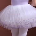 thumbnail image 6 of LYMAYTER Ballet Leotards Girls Toddler Tutu Dress Short Sleeve Party Costume (4-Tiered Layers)‌ 3Y-11Y, 6 of 8